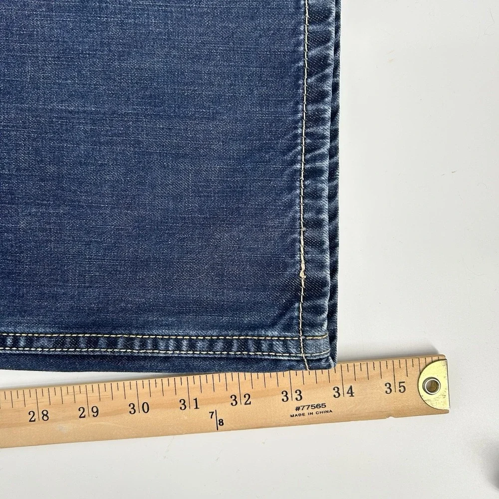 Levis 559 Jeans Mens 38x34 Blue Relaxed Straight Dark Wash Denim Workwear Casual